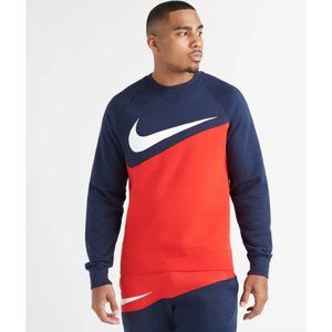 Nike Sportswear Swoosh Crew Sweatshirt Men's NEW